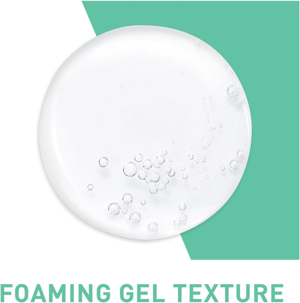 Foaming Cleanser Gel Face Wash 236Ml, Oil Control for Normal to Oily Skin, Removes Oil & Protects Skin Barrier, for Face + Body, Niacinamide + Ceramides, Fragrance Free