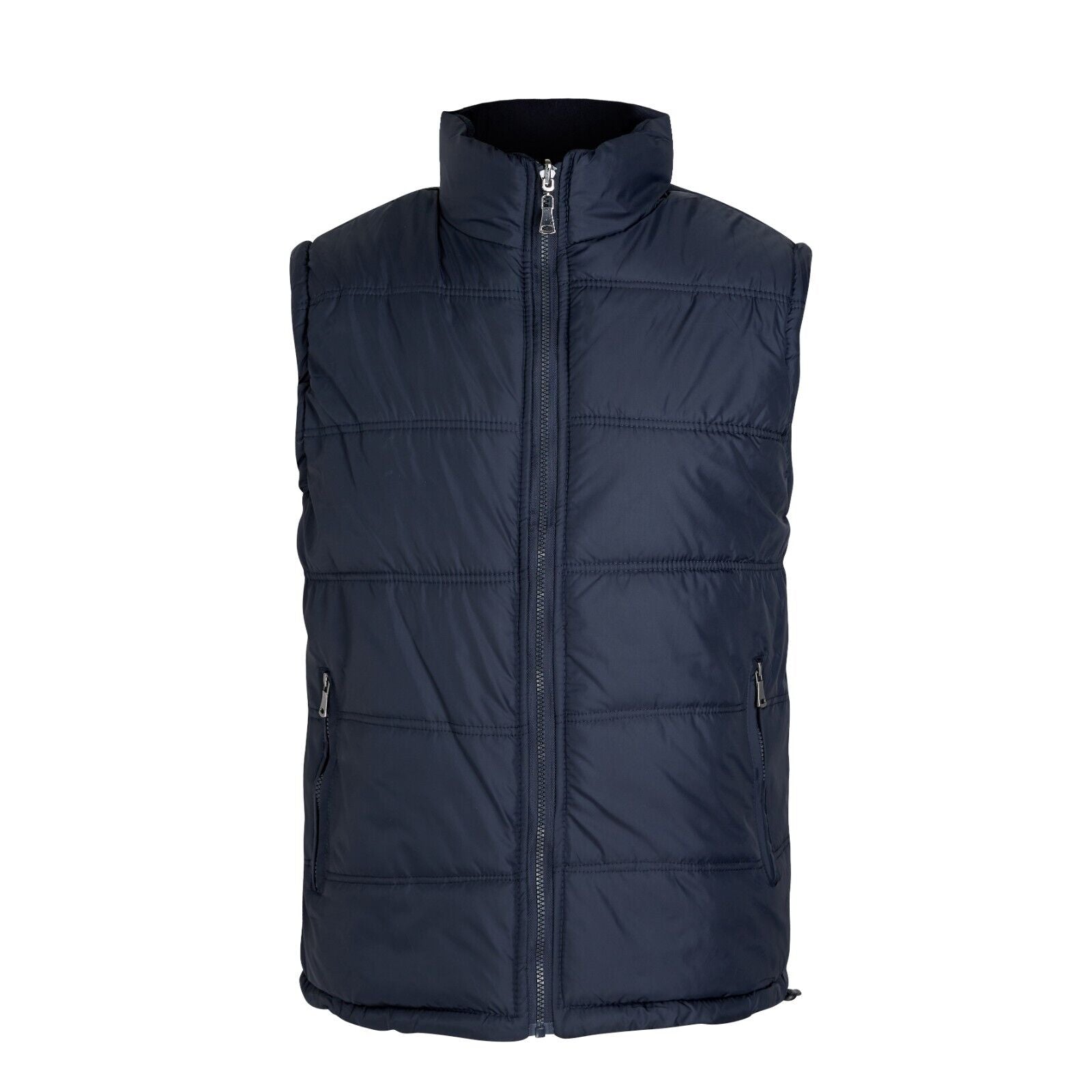 Body Warmer Gillet Mens Waistcoat Gilet Winter Warm Padded Quilted Sleeveless