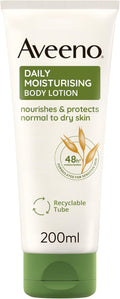 Daily Moisturising Body Lotion (1X 200Ml), Hydrating Lotion Enriched with Nourishing Colloidal Oatmeal, Gentle Body Moisturiser Suitable for Sensitive and Dry Skin