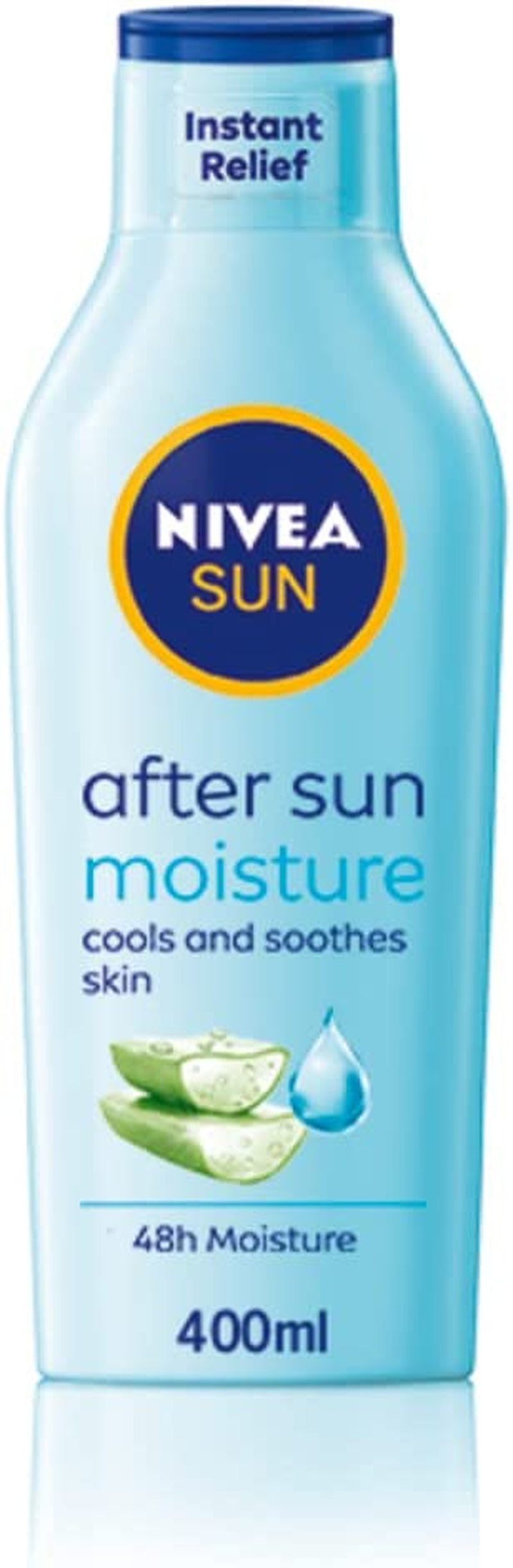 after Sun Moisturising Soothing Lotion (400 Ml), Cooling Moisturiser with Aloe Vera, Naturally Soothing after Sun Care with 24-Hour Effectiveness
