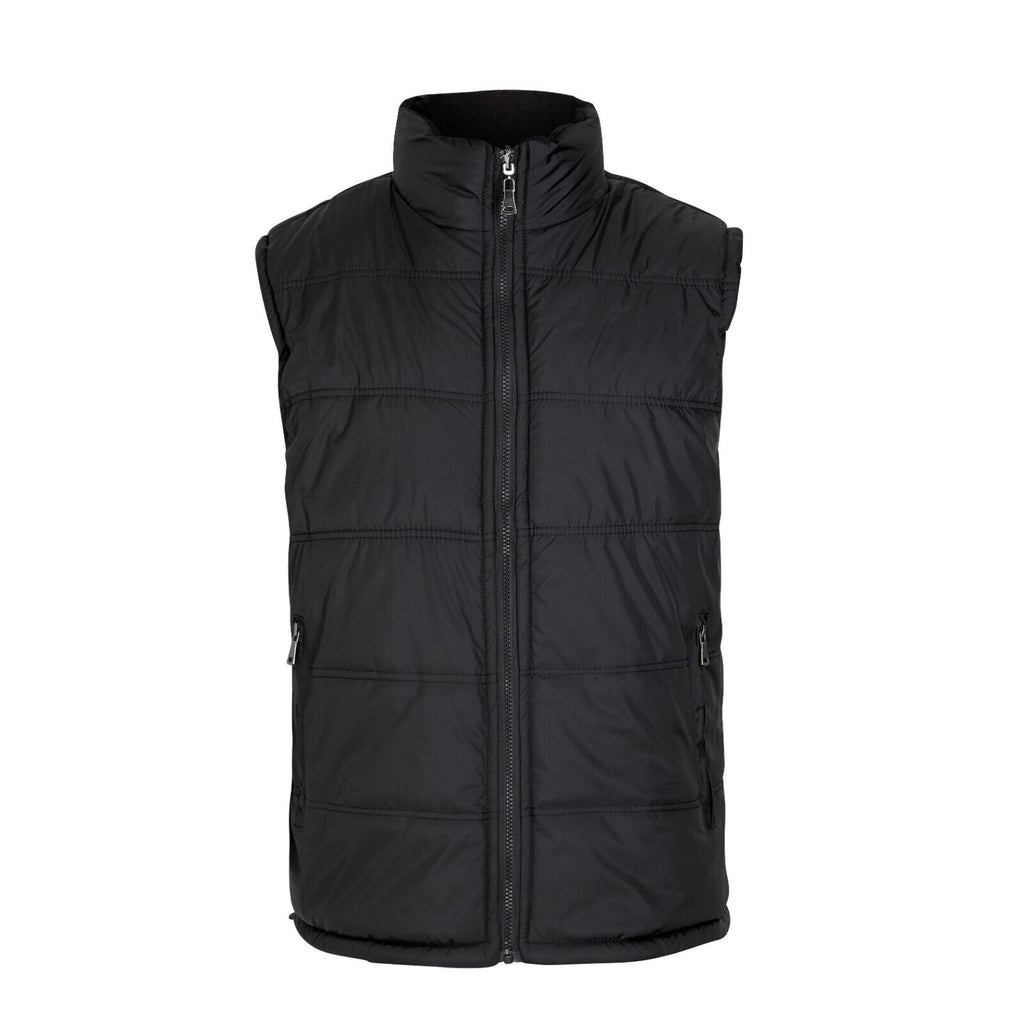 Body Warmer Gillet Mens Waistcoat Gilet Winter Warm Padded Quilted Sleeveless